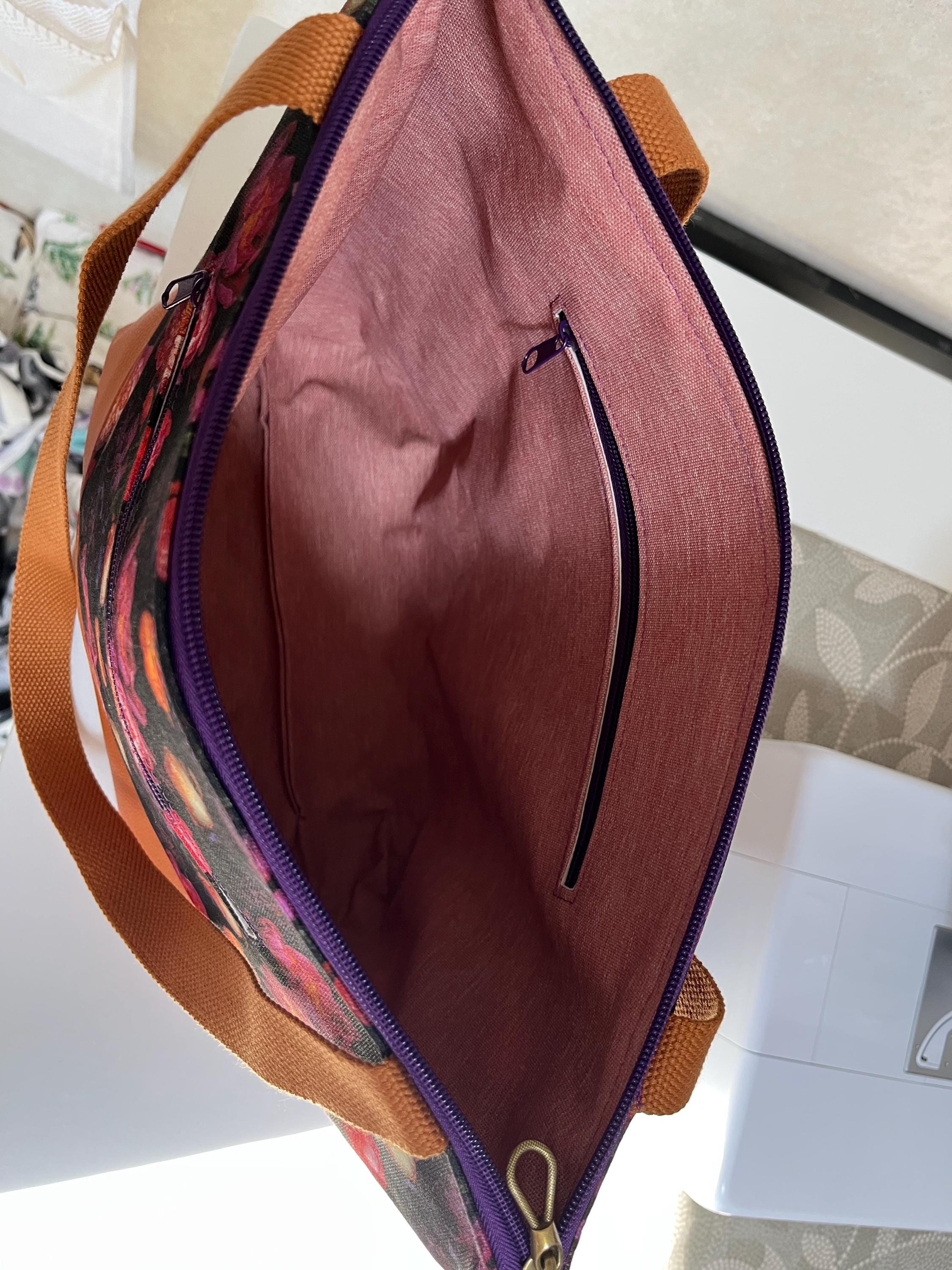Very pretty Tote bag with lots of room.