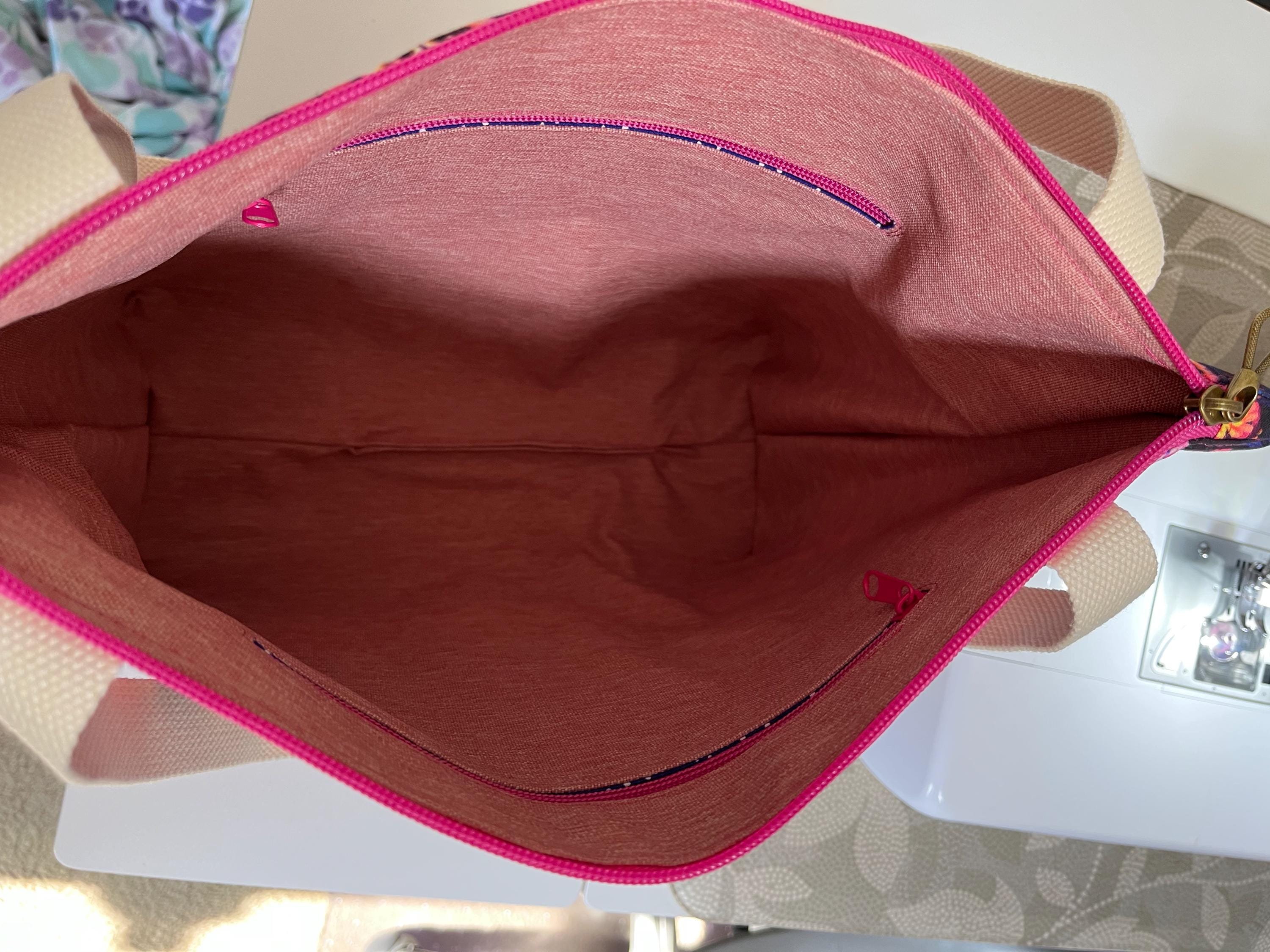 Owl Tote Bag: Faux Leather Bottom, Water-Resistant Lining#2